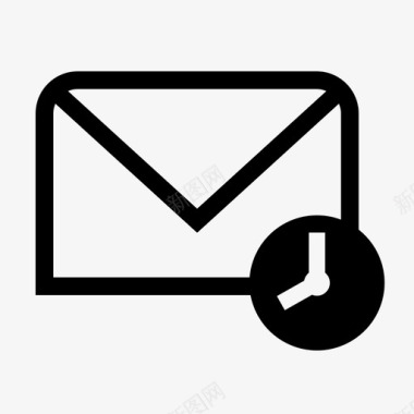 电子邮件时间商务gmail图标图标