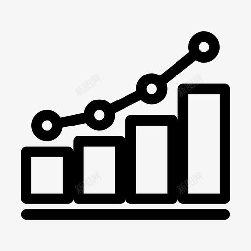 利润收益业务图标svg_新图网 https://ixintu.com 业务 利润 图标 增长 收益