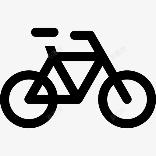 自行车活跃生活方式24充满活力图标svg_新图网 https://ixintu.com 充满活力 活跃生活方式24 自行车