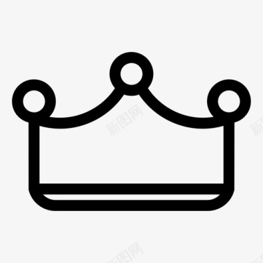 皇冠科罗娜国王图标图标