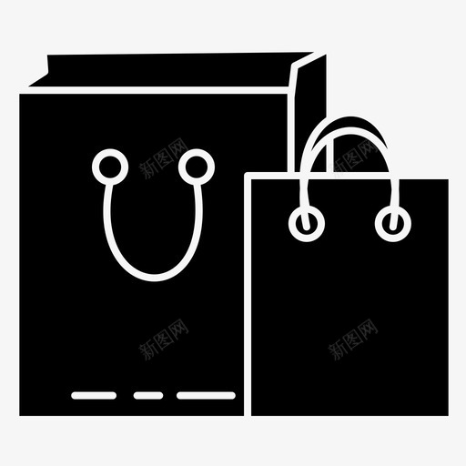 购物袋购买产品图标svg_新图网 https://ixintu.com 产品 字形 实心 购买 购物 购物袋 运输 销售