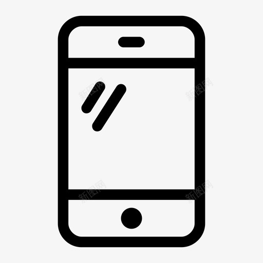 智能手机互联网短信图标svg_新图网 https://ixintu.com 互联网 媒体 手机 智能 短信 触摸屏 随机