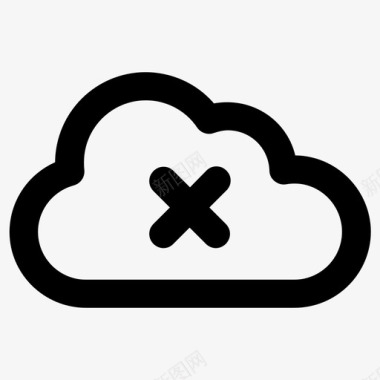 离线云云服务图标图标