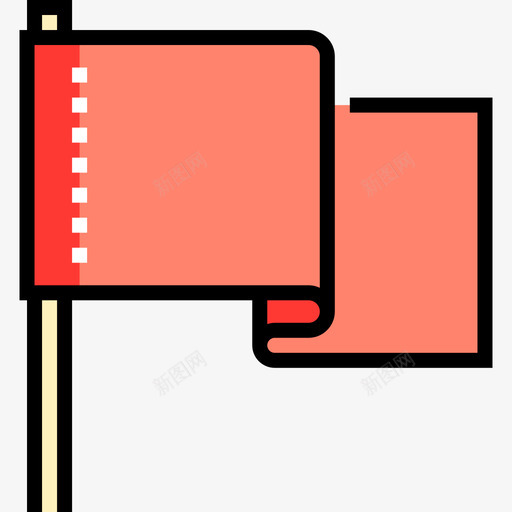 旗子策略40线颜色图标svg_新图网 https://ixintu.com 旗子 策略 颜色