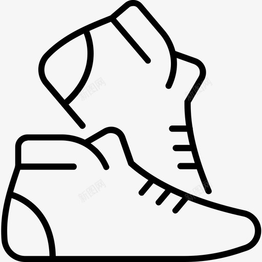 运动鞋篮球鞋图标svg_新图网 https://ixintu.com 篮球 运动鞋 鞋