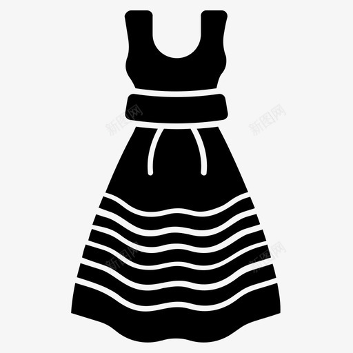 服饰服装布料图标svg_新图网 https://ixintu.com 一体 健康 图标 布料 时尚 服装 服饰 立体 美丽