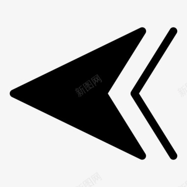 后退退出离开图标图标