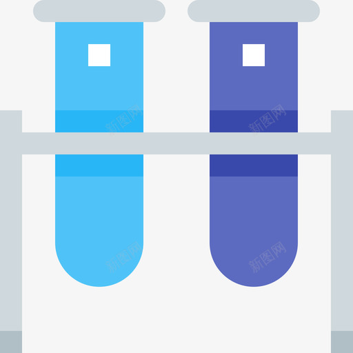 试管医用153扁平图标svg_新图网 https://ixintu.com 医用 扁平 试管