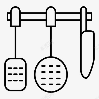 餐具物品厨房图标图标