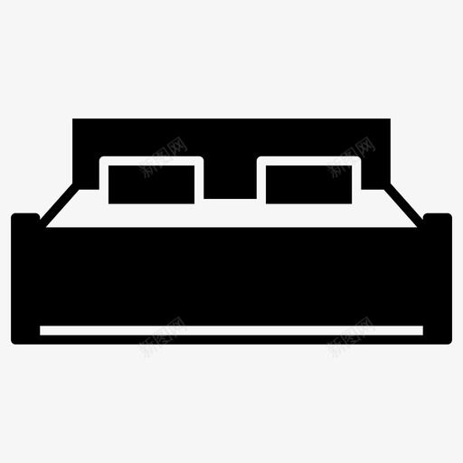 床家具家图标svg_新图网 https://ixintu.com 室内 家具 睡眠