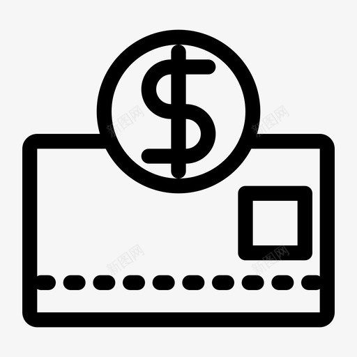 卡钱卡支付成本图标svg_新图网 https://ixintu.com 卡支付 卡钱 成本 支出 财务图标