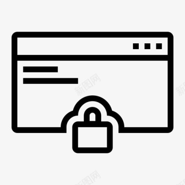 软件编程大纲保护密码保护锁图标图标