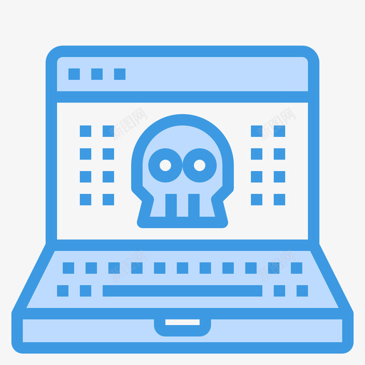 黑客网站类型8蓝色图标svg_新图网 https://ixintu.com 类型 网站 蓝色 黑客