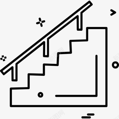 楼梯家图标图标