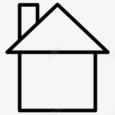 房屋建筑物主页图标图标
