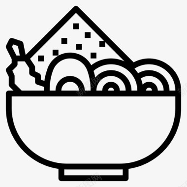 拉面食品日本图标图标