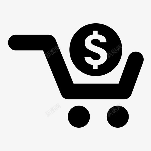 购物商业经济图标svg_新图网 https://ixintu.com 商业 图标 市场 经济 购物 金融 销售
