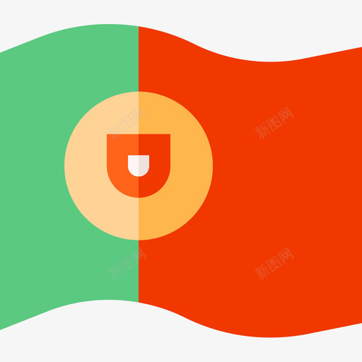 葡萄牙国旗3图标svg_新图网 https://ixintu.com 国旗 葡萄牙