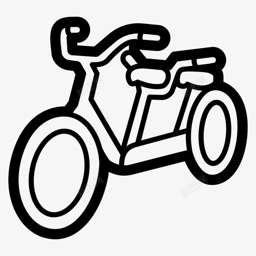 串联自行车串联自行车图标svg_新图网 https://ixintu.com 串联 图标 自行车 车辆