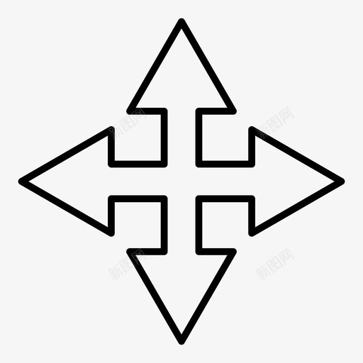 前进导航箭头图标svg_新图网 https://ixintu.com 前进 导航 箭头