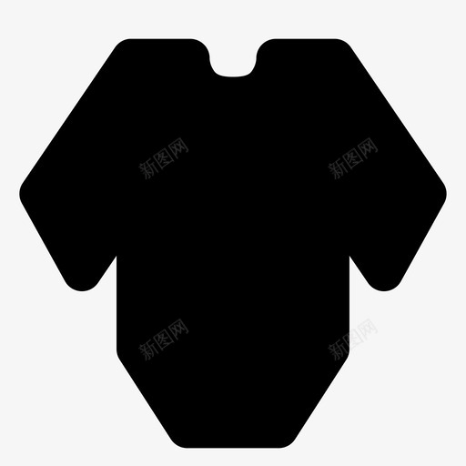 婴儿衣服衣服衬衫图标svg_新图网 https://ixintu.com 婴儿 衣服 衬衫