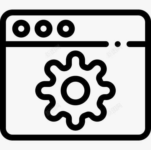 浏览器网络犯罪12线性图标svg_新图网 https://ixintu.com 浏览器 犯罪 线性 网络