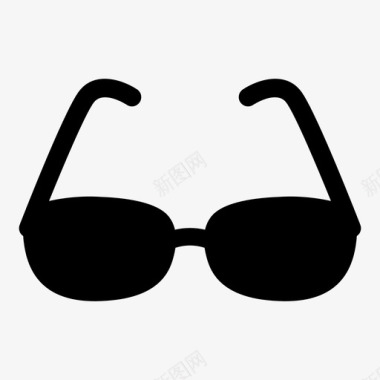 太阳镜眼镜时尚图标图标