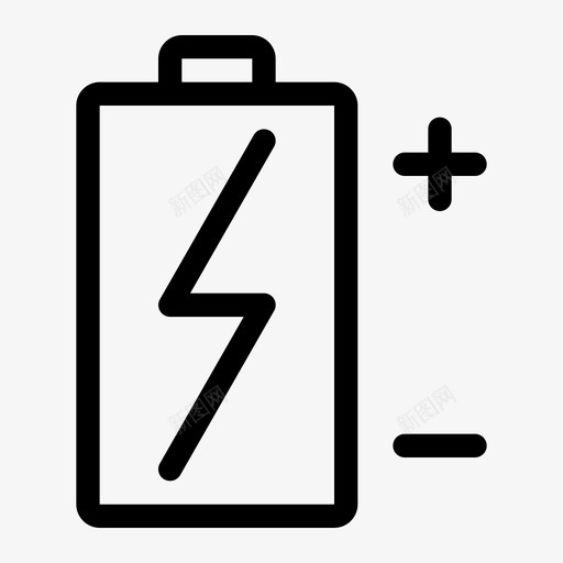 电池充电蓄电池能量图标svg_新图网 https://ixintu.com 充电 技术 电池 电源 能量 蓄电池 计算机