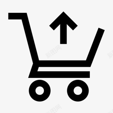 购物车结账电子商务图标图标