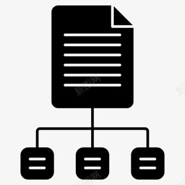 文档网络数据结构共享文档图标图标