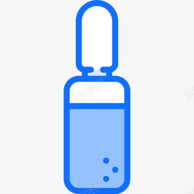 注射药物44蓝色图标图标