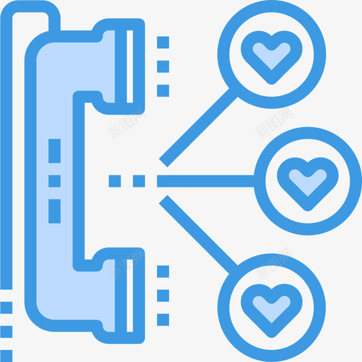 客户业务概念13蓝色图标svg_新图网 https://ixintu.com 业务 客户 概念 蓝色