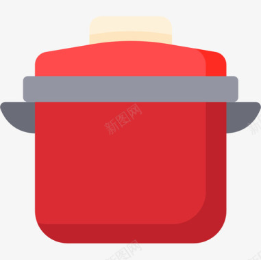烹饪锅家用物品26平底图标图标