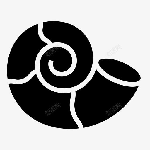 鹦鹉螺动物群无脊椎动物图标svg_新图网 https://ixintu.com 动物群 夏季雕文 无脊椎动物 自然 贝壳 鹦鹉螺