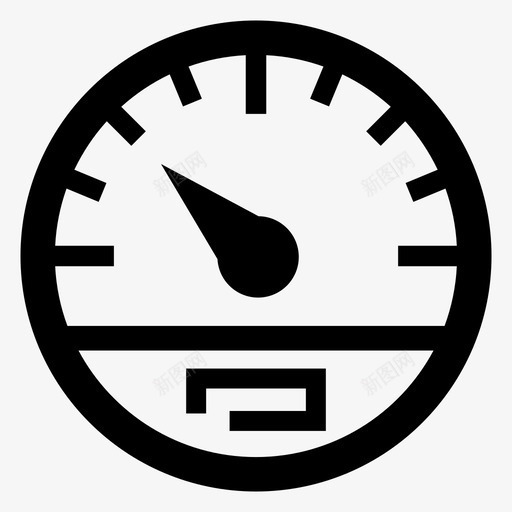 车速表气压表显示器图标svg_新图网 https://ixintu.com 信息 图表 指示器 显示器 气压 车速