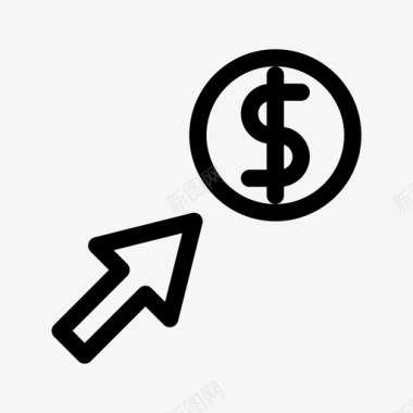 利润收入增加图标图标