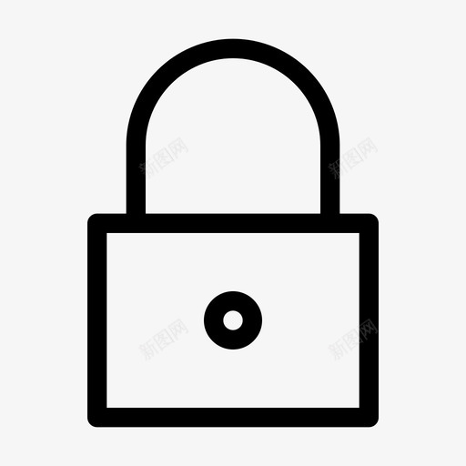 锁定加密密码图标svg_新图网 https://ixintu.com 保险箱 加密 多媒体 安全 密码 技术 锁定