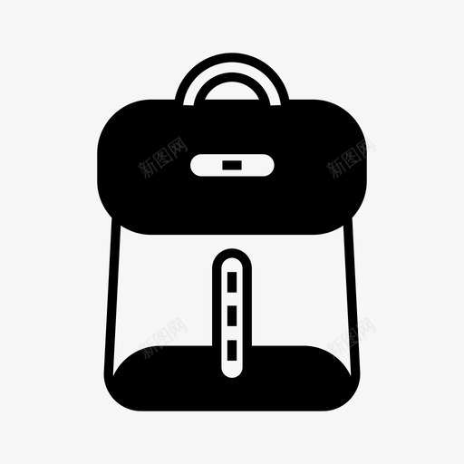 背包旅行包图标svg_新图网 https://ixintu.com 旅行包 背包
