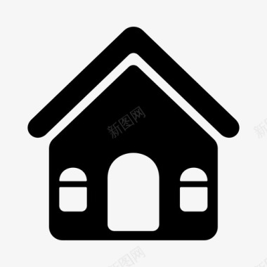 房子建筑商业图标图标