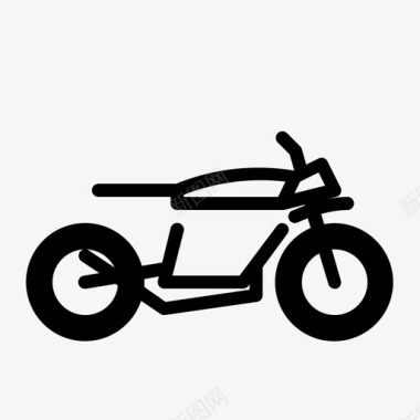 扰流摩托车摩托车运输图标图标