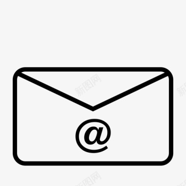电子邮件新电子邮件发送电子邮件图标图标