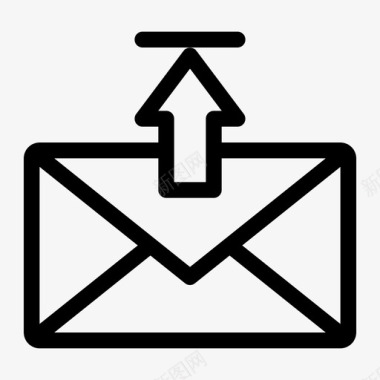 邮件发送传递邮件图标图标