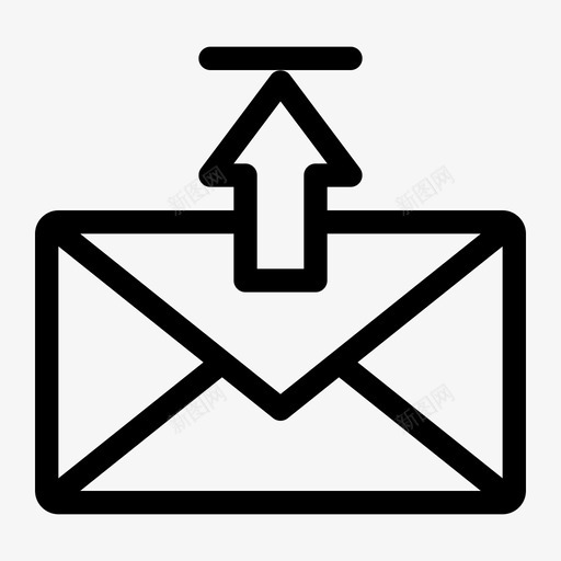 邮件发送传递邮件图标svg_新图网 https://ixintu.com 传递 办公 发送 工具 邮件