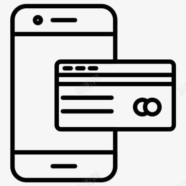 网上信用卡借记卡图标图标