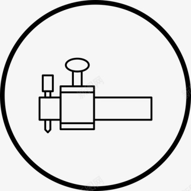 划线规木工标记图标图标