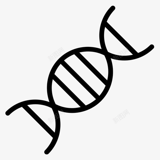 遗传学dna遗传图标svg_新图网 https://ixintu.com 25个 dna 图标 科学 线图 遗传 遗传学