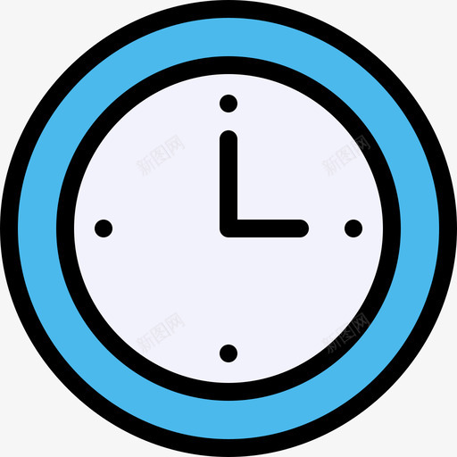 时钟选择和光标21线性颜色图标svg_新图网 https://ixintu.com 光标 时钟 线性 选择 颜色