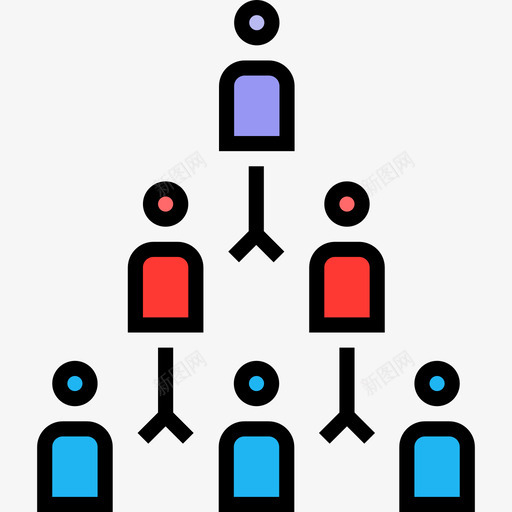 组织策略40线性颜色图标svg_新图网 https://ixintu.com 策略 线性 组织 颜色