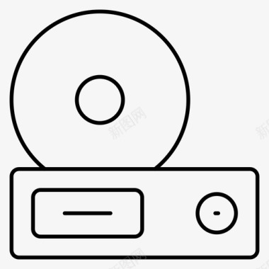 cd光盘dvd室图标图标
