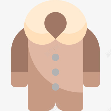毛皮大衣104冬季平纹图标图标